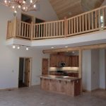 View of downstairs kitchen.