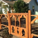 Front gate to house.